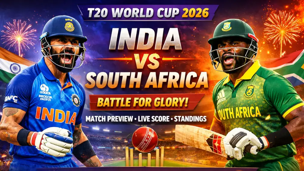 T20 World Cup India vs South Africa